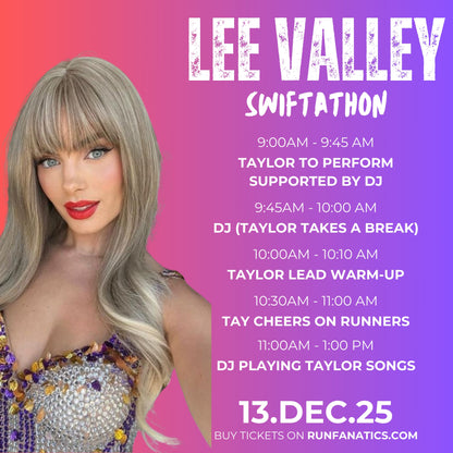 Swiftathon 5K & 10K Fun Run - Lee Valley VeloPark (Birthday Version)